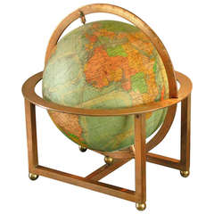 Art Deco Globe Table Desk Lamp