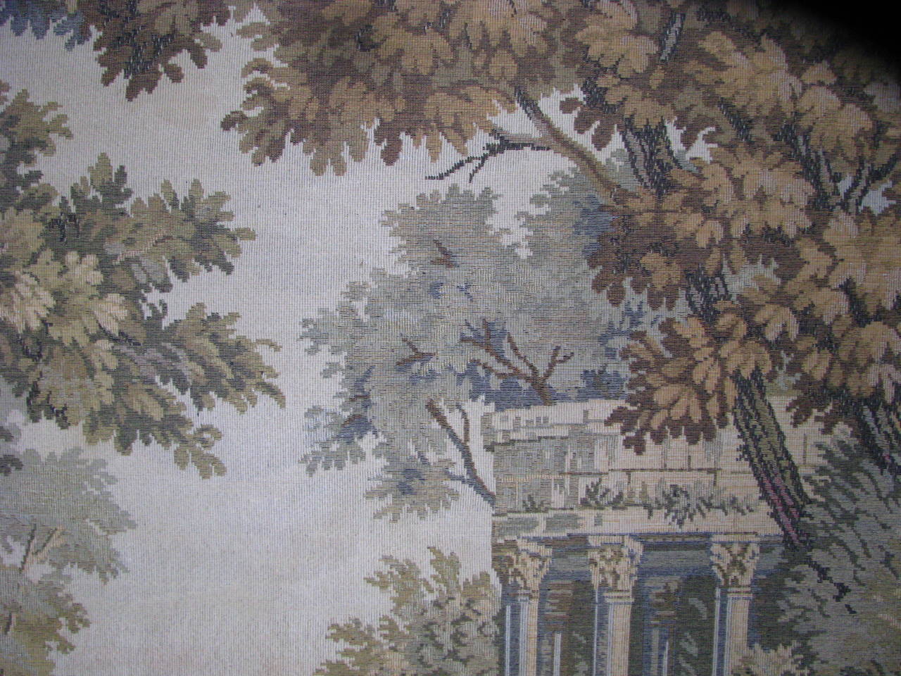 Antique 19th Century Aubusson Style French Tapestry 7