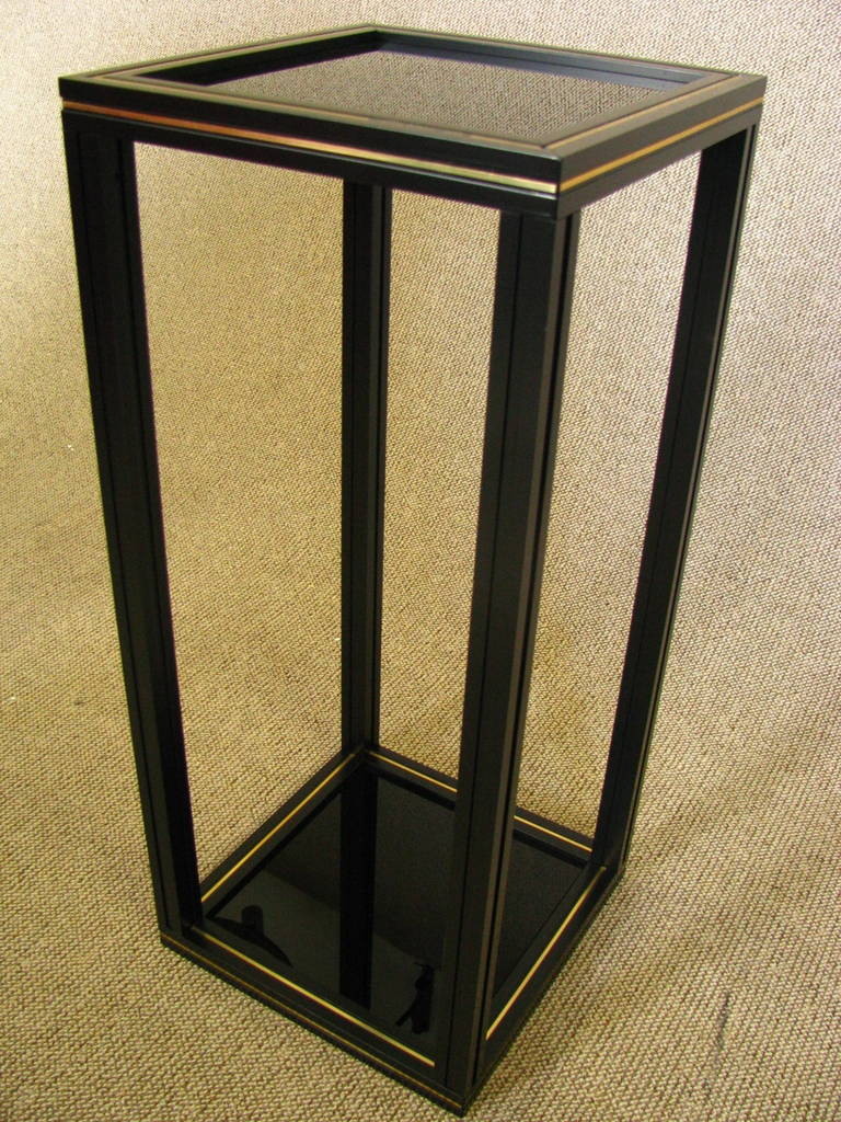 Midcentury Side Table Pedestal by Pierre Vandel, Paris 1