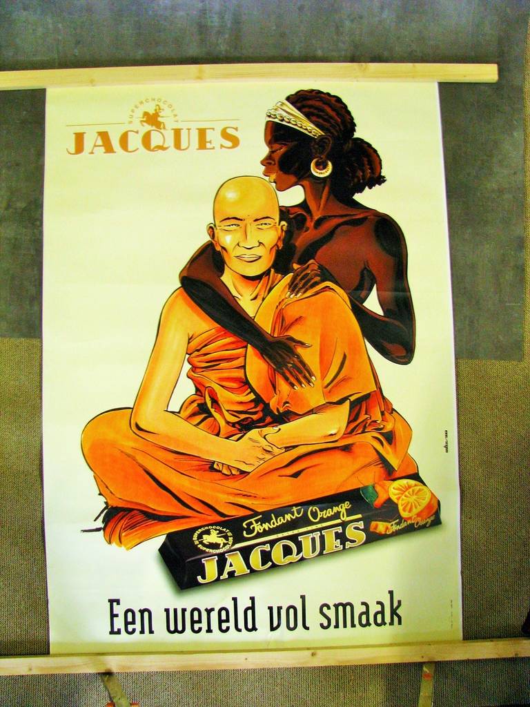 Belgian Oversized Chocolate Advertising Poster, 1999, Belgium