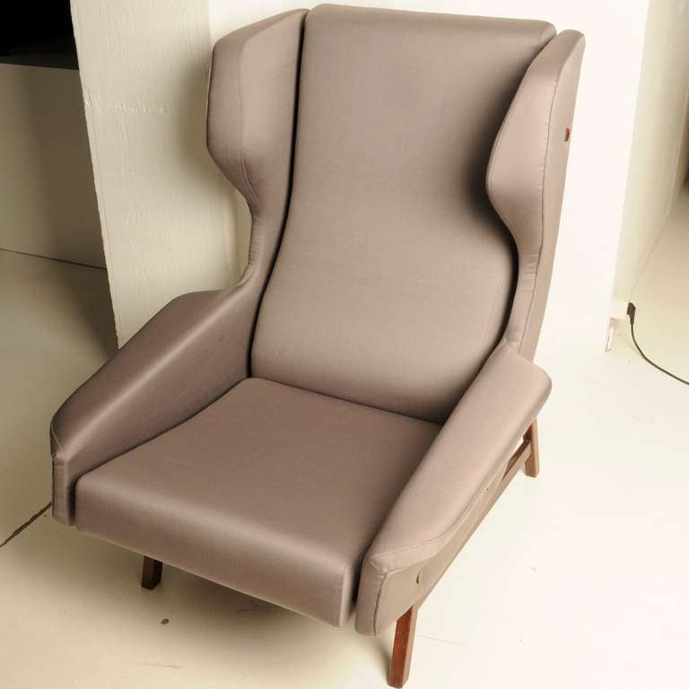 Mid-20th Century Very Rare Wingback Chair