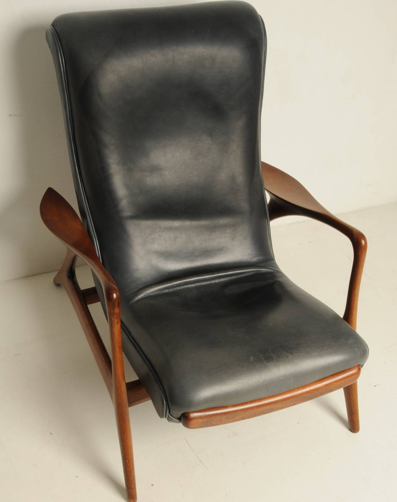 American Very Rare Vladimir Kagan Multi-Position Reclining Chair VK100X