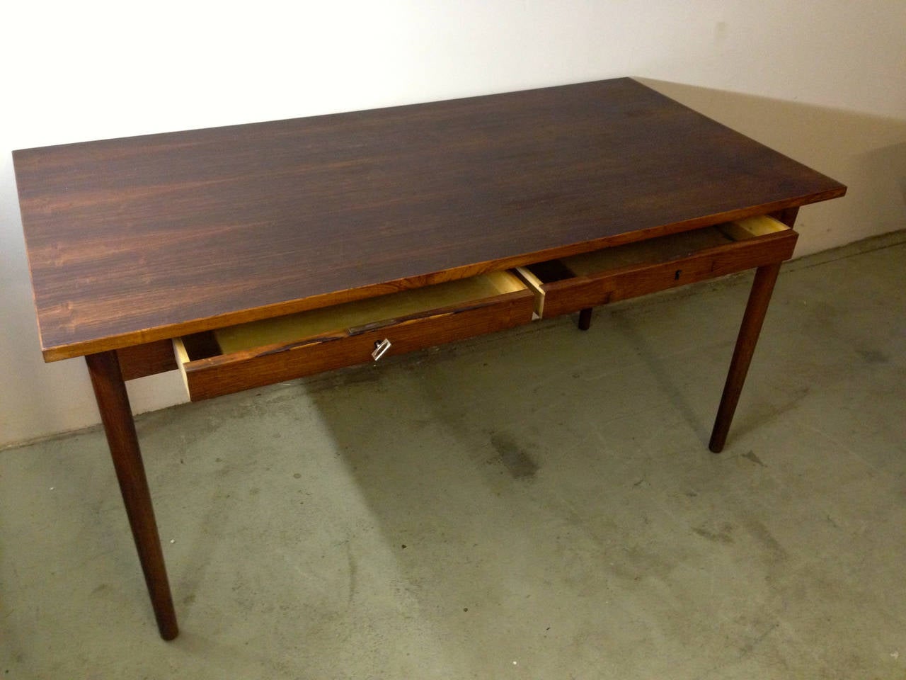 nice and elegant desk by arne vodder For Sale at 1stdibs