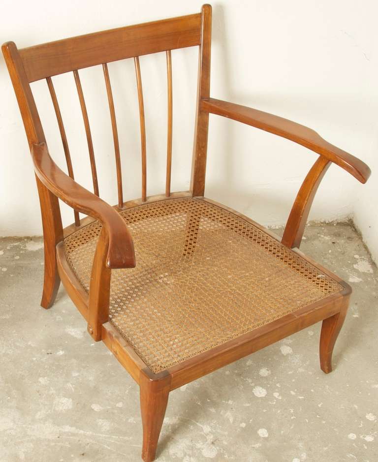 Mid-Century Modern Set Of 2 Lounge Chairs For Sale