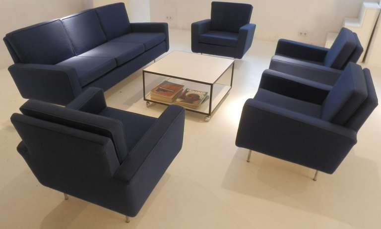 Américain Ensemble de canapés Florence Knoll en vente
