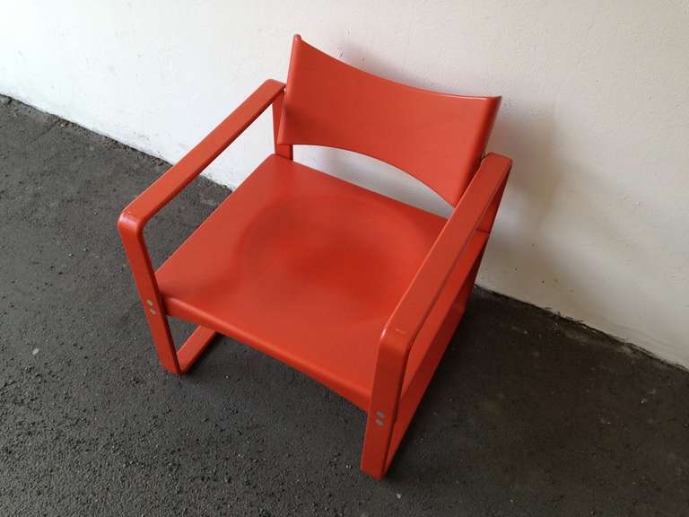 Mid-Century Modern Rare Verner Panton 270f Lounge Chair