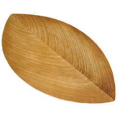 Ulta Rare Tapio Wirkkala Wood Leaf Platter 1951