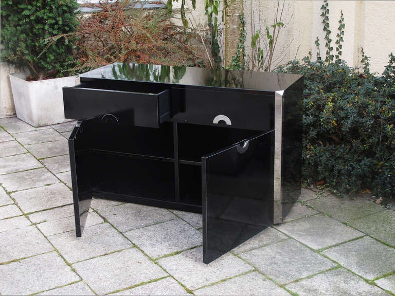 Willy Rizzo Sideboard by Sabot In Good Condition In Munich, DE