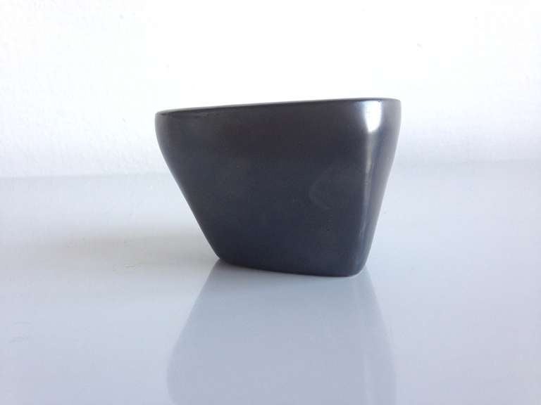 Mid-20th Century Georges Jouve Black Vessel