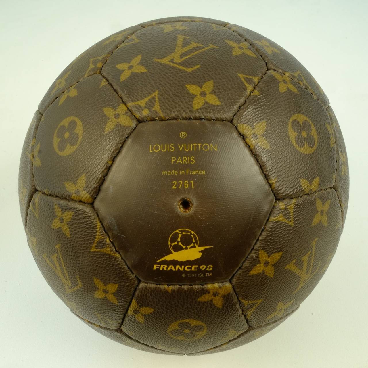 LOUIS VUITTON Monogram FIFA France World Cup 1998 Soccer Ball