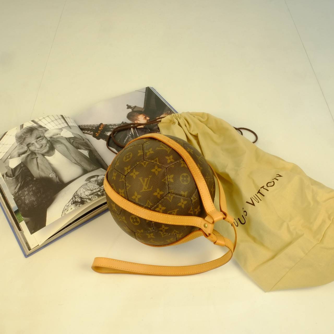 French Louis Vuitton Limited Edition Soccer Ball World Cup 1998