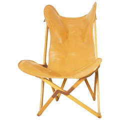 Rare Tripolina Folding Chair