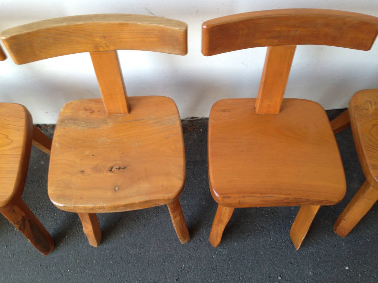Finnish Nice Set of Six Dining Chairs by Olavi Hanninen