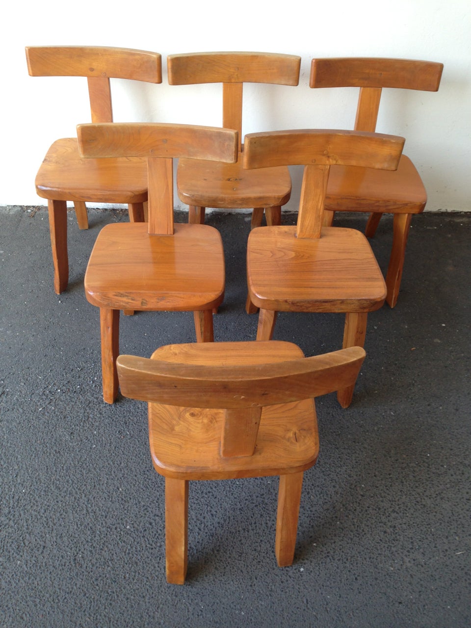 Nice Set of Six Dining Chairs by Olavi Hanninen 4