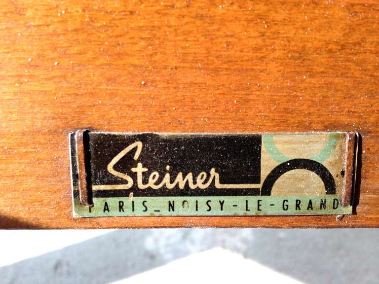 Paire de fauteuils d'Etienne-Henri Martin - Steiner Paris 1937 3