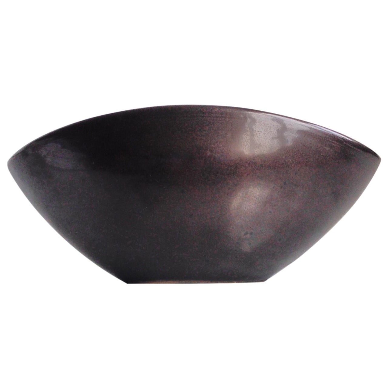 Suzanne Ramié Madoura Black Ceramic Bowl
