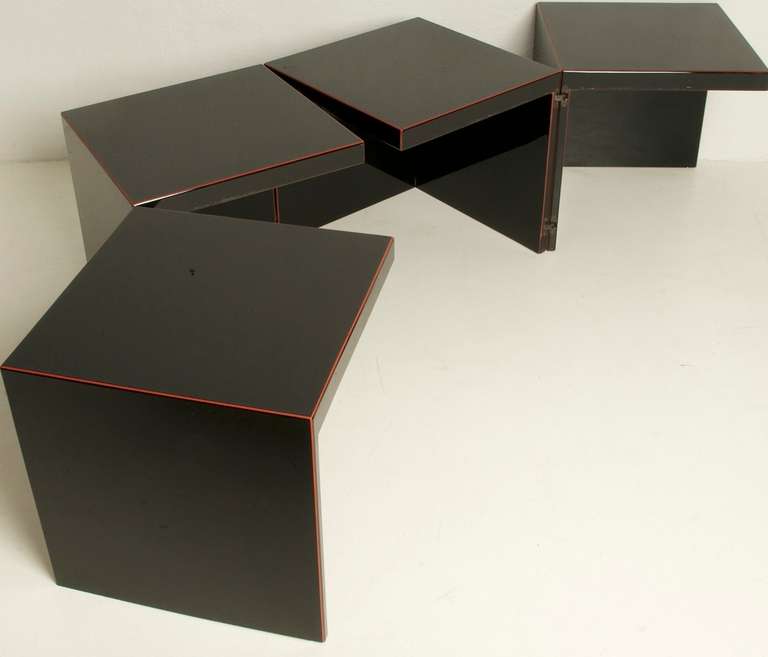 Modern Very Rare 1. Edition Domino Table