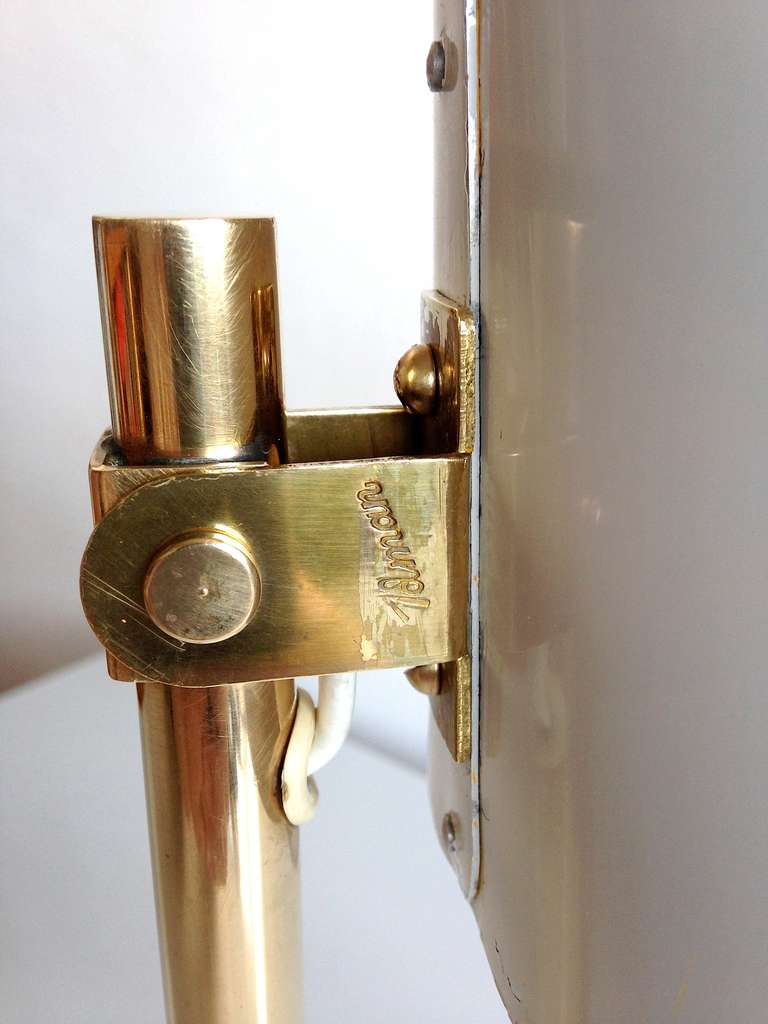 Aluminum Paavo Tynell Table Lamp Idman 9227 Finland