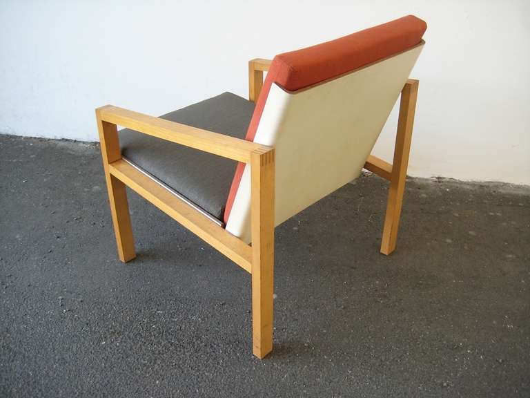 Dutch Rare and Important Lounge Chair by Hein Stolle For Sale