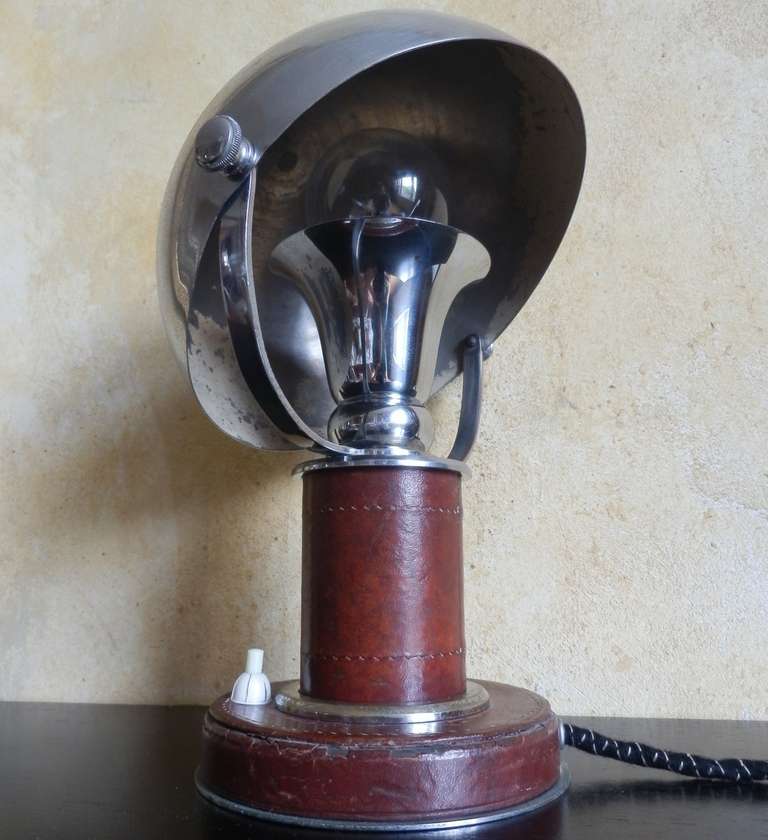 Rare and Early Table Lamp by Paul Dupre-Lafon 1