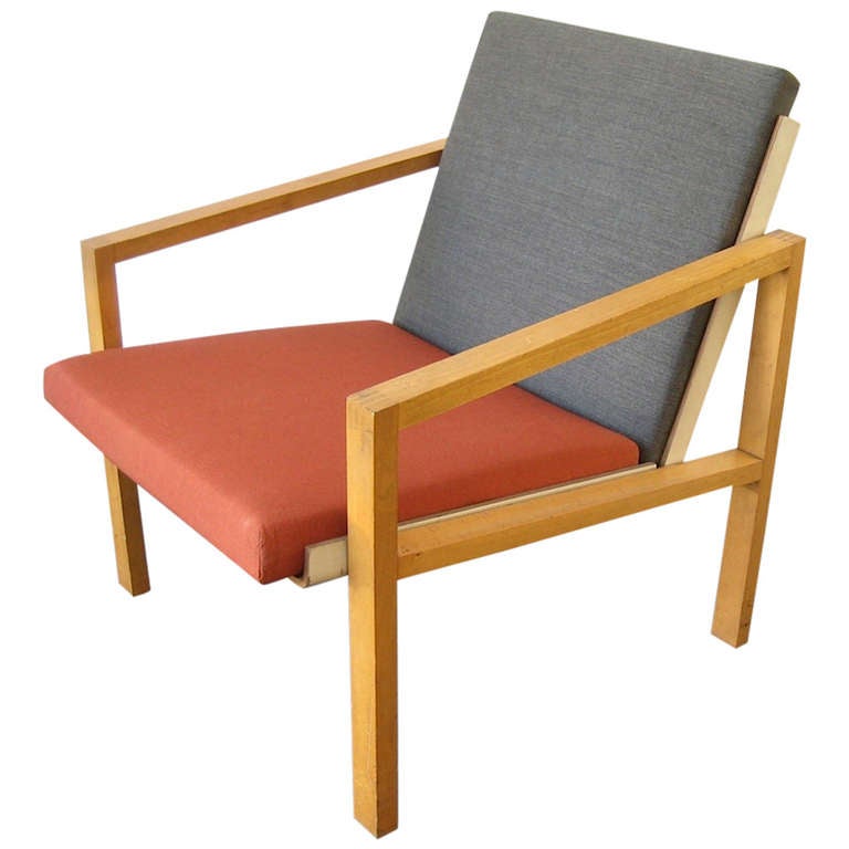 Rare and Important Lounge Chair by Hein Stolle For Sale