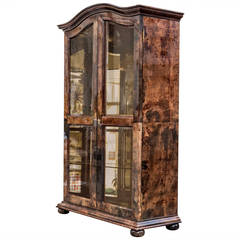 Elegant Aldo Tura Glass Mirror Cabinet 11