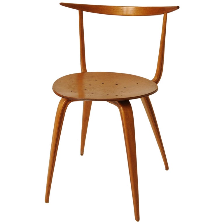 Early and Rare Pretzel Chair by George Nelson For Sale at 1stDibs