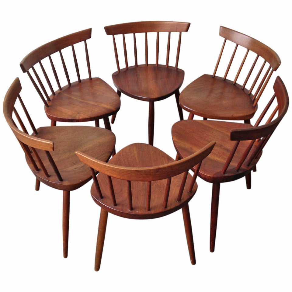 Set of Six Mira Dining Chairs