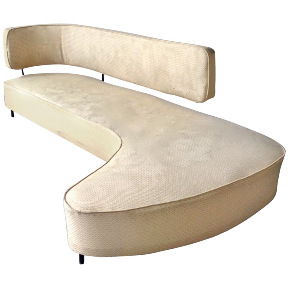 Very Rare and Important Sofa by Taichiro Nakai