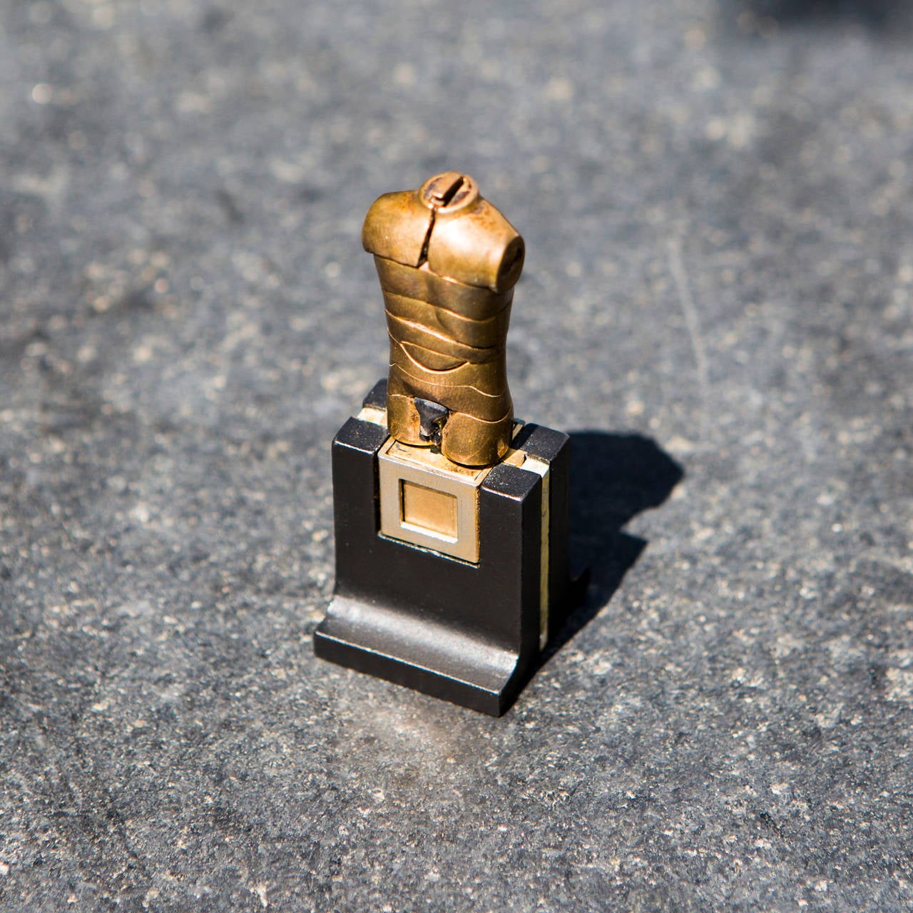Mini Puzzle Sculpture by Miguel Berrocal with user manual.