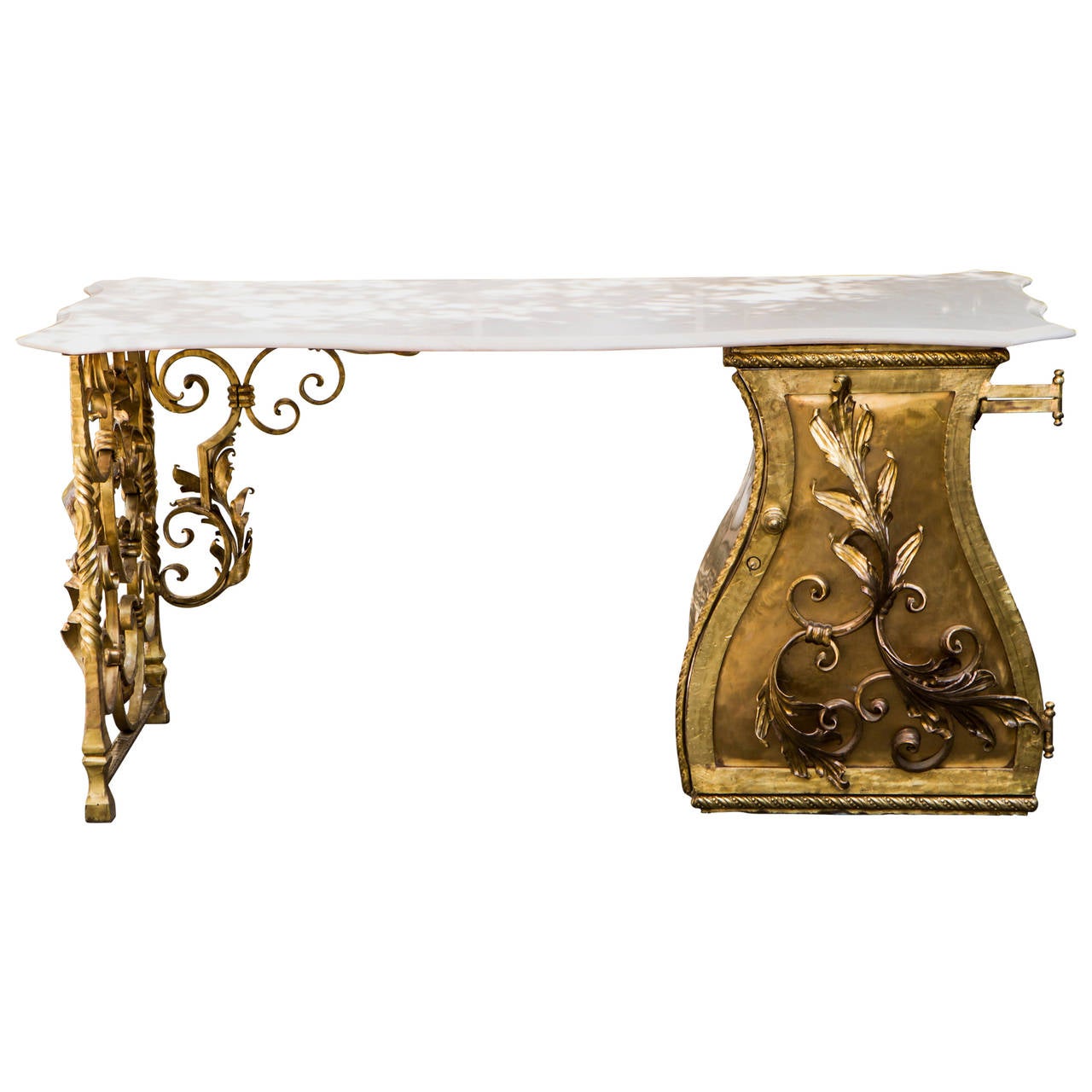 Marvelous Hollywood Regency Style Lady Desk For At 1stdibs Marvelous Hollywood Regency Style Lady Desk For