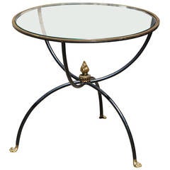 Lion Feet Side Table Attributed to Maison Jansen