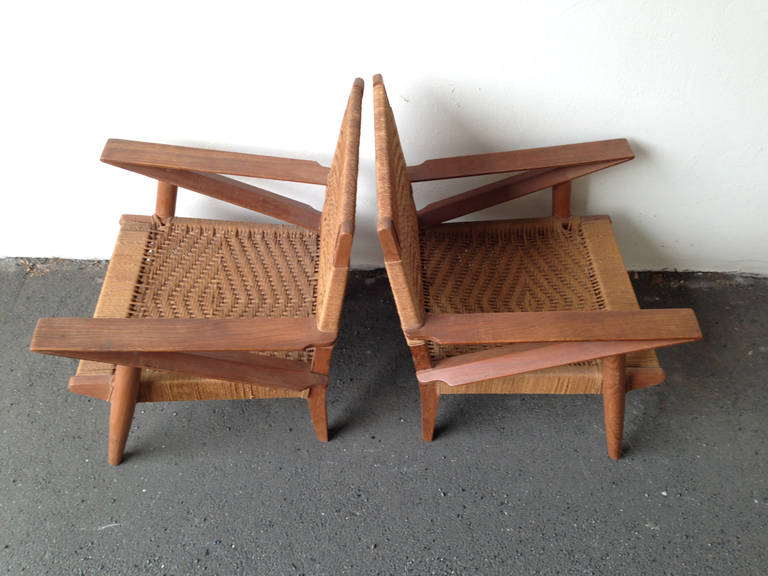 Amazing Set of Two French Lounge Chairs 1