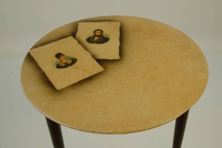 Four Aldo Tura Side Tables In Good Condition For Sale In Munich, DE