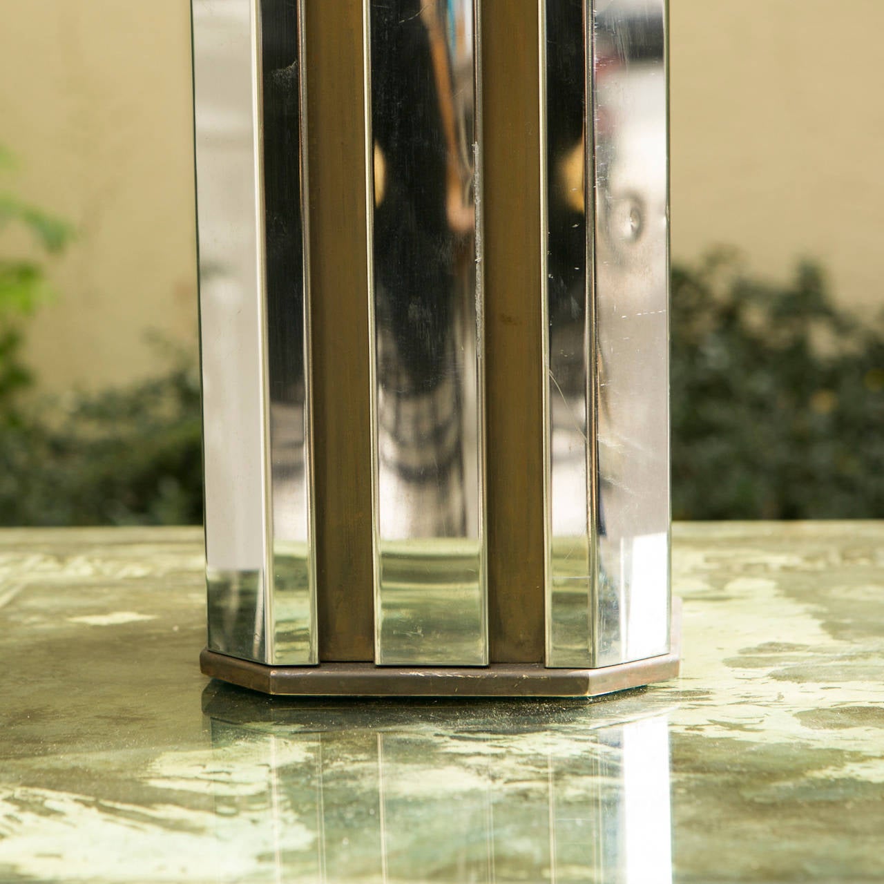 Mid-Century Modern Romeo Rega Bicolor Table Lamp