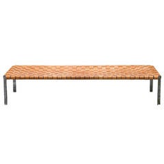 Leather Strap Daybed by Katavalos for Laverne