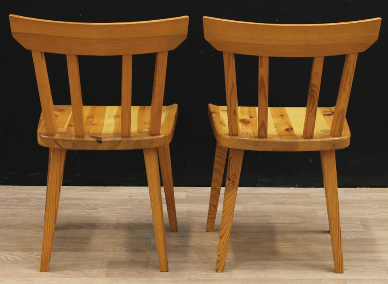 Swedish 6 dining chairs