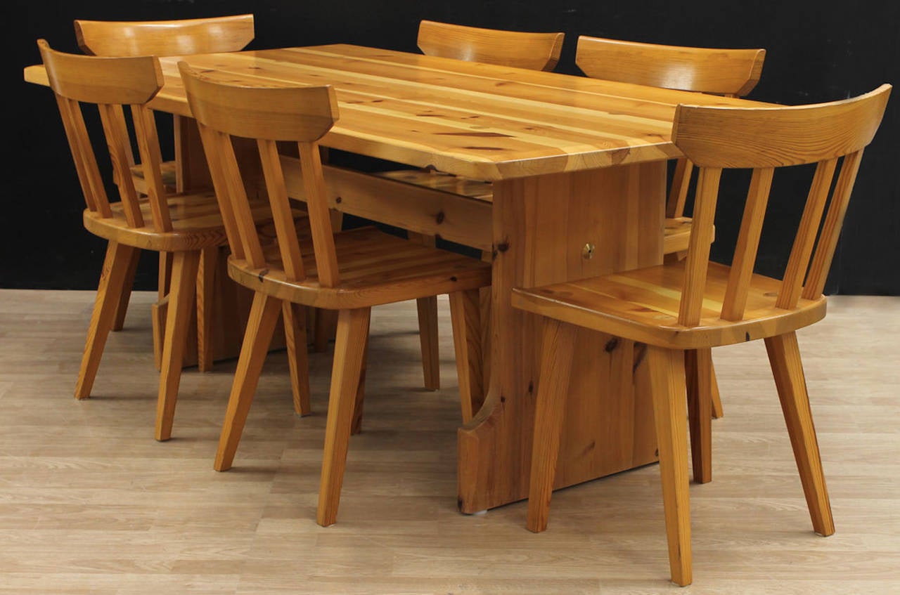 Mid-Century Modern 6 dining chairs