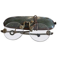 Antique Late 19th. Century Eyeglass Case