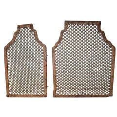 19Th. Century India Grills