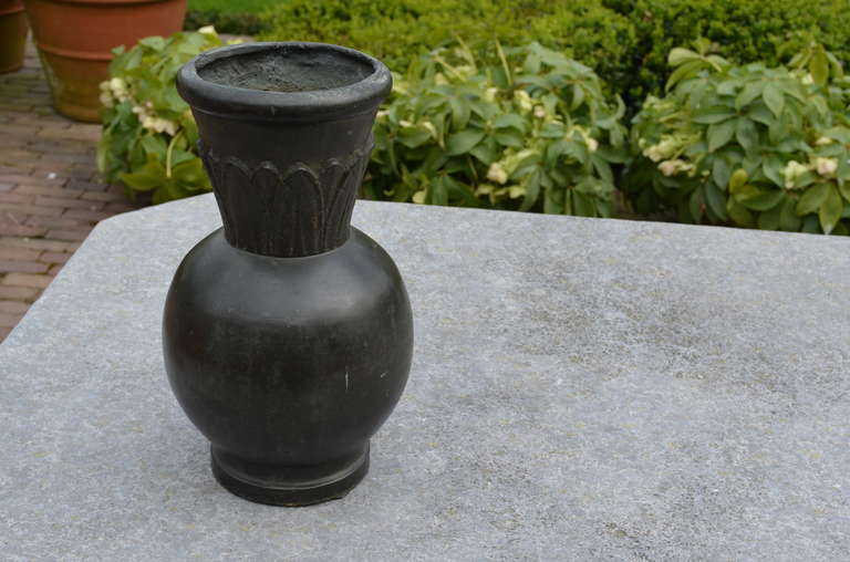 19th Century Bronze Vase For Sale
