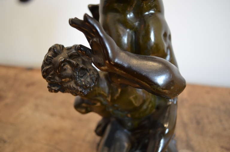 Grand Tour Bronze the Rape of the Sabine Woman For Sale 3
