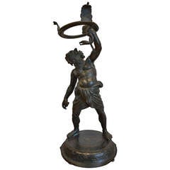 Grand Tour Bronze Sculpture of Silenius