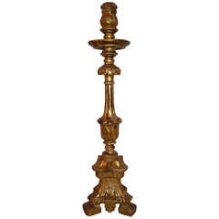 Candlestick giltwood