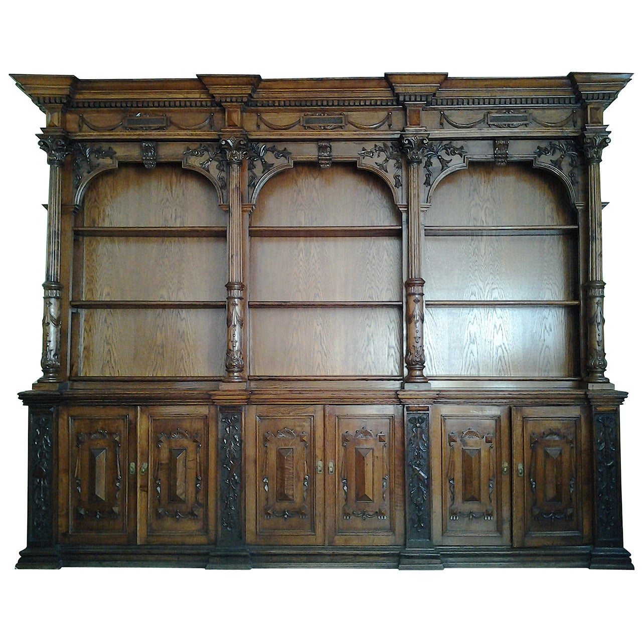 1875 Original Spanish Apothecary Cabinet