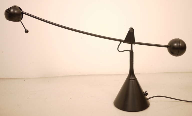 Spanish Pair of Enrich Franch Desk Lamps for Metalarte.
