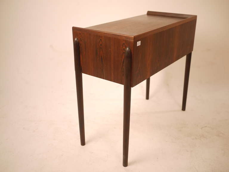 Mid-20th Century Rosewood Side Telephone Table by Arne Vodder