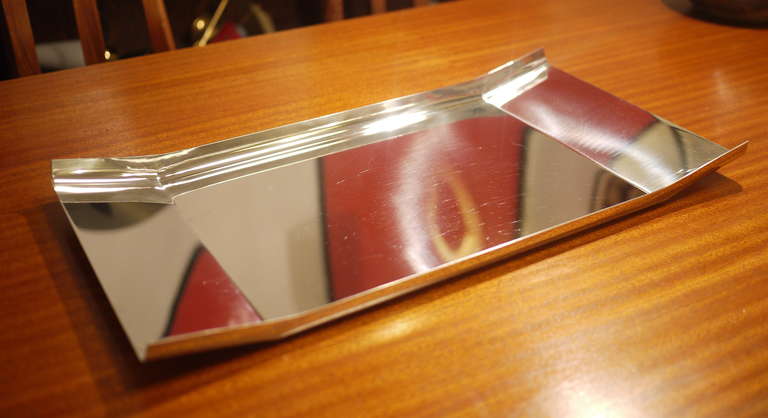 Enzo Mari Steel Tray for Danese In Excellent Condition In Madrid, ES