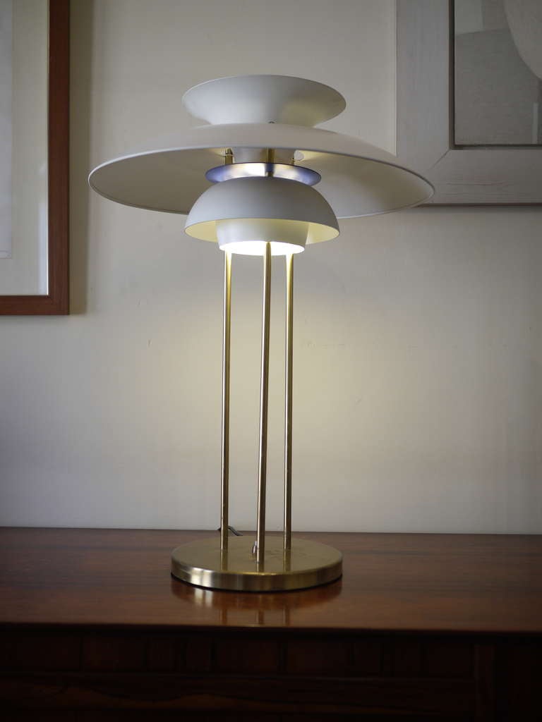 Brass Poul Henningsen PH5  Desk Lamp