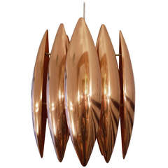 Vintage Jo Hammerborg Copper Pendant